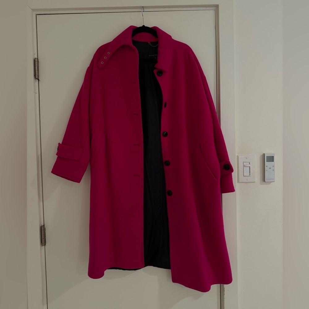 Banana Republic Pink Coat